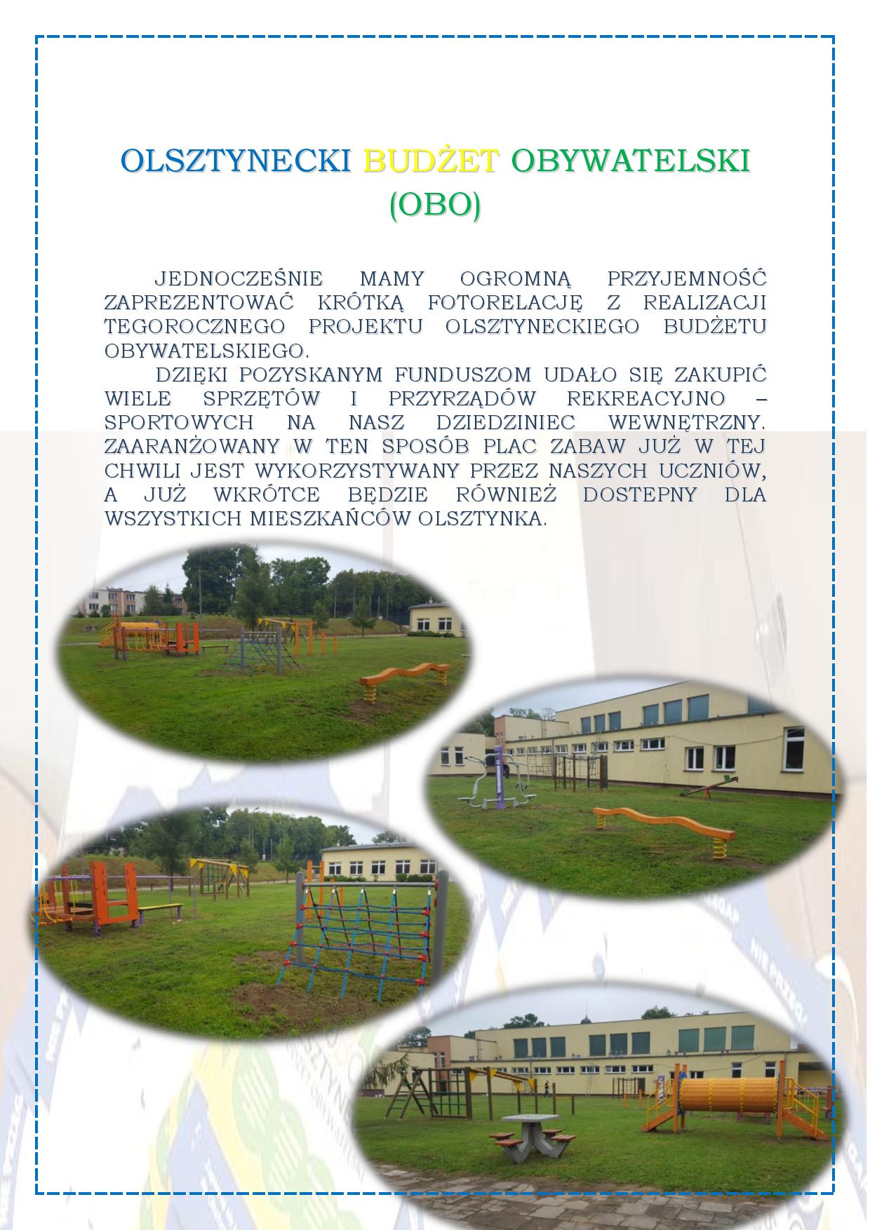 Szkoła Podstawowa Nr 2 W Olsztynku Szkoła Podstawowa nr 2 im. rotmistrza Witolda Pileckiego w Olsztynku